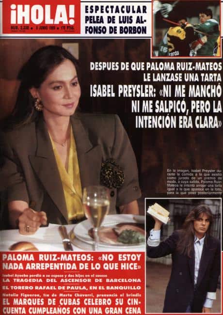 Isabel Preysler, reina de corazones en aquellos años. Y ahora.