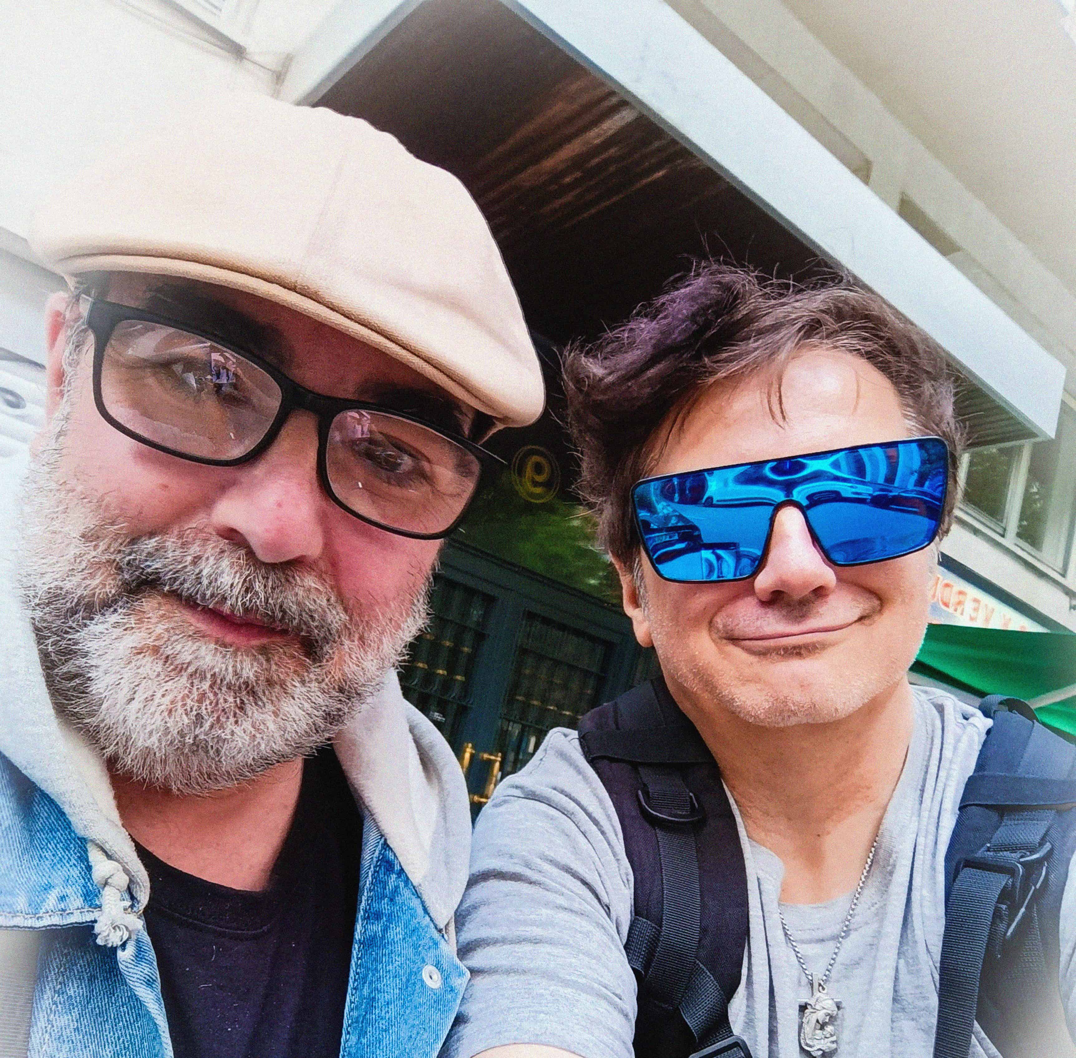Los guionistas y directores, Mario Bravo y Óscar Parra de Carrizosa
